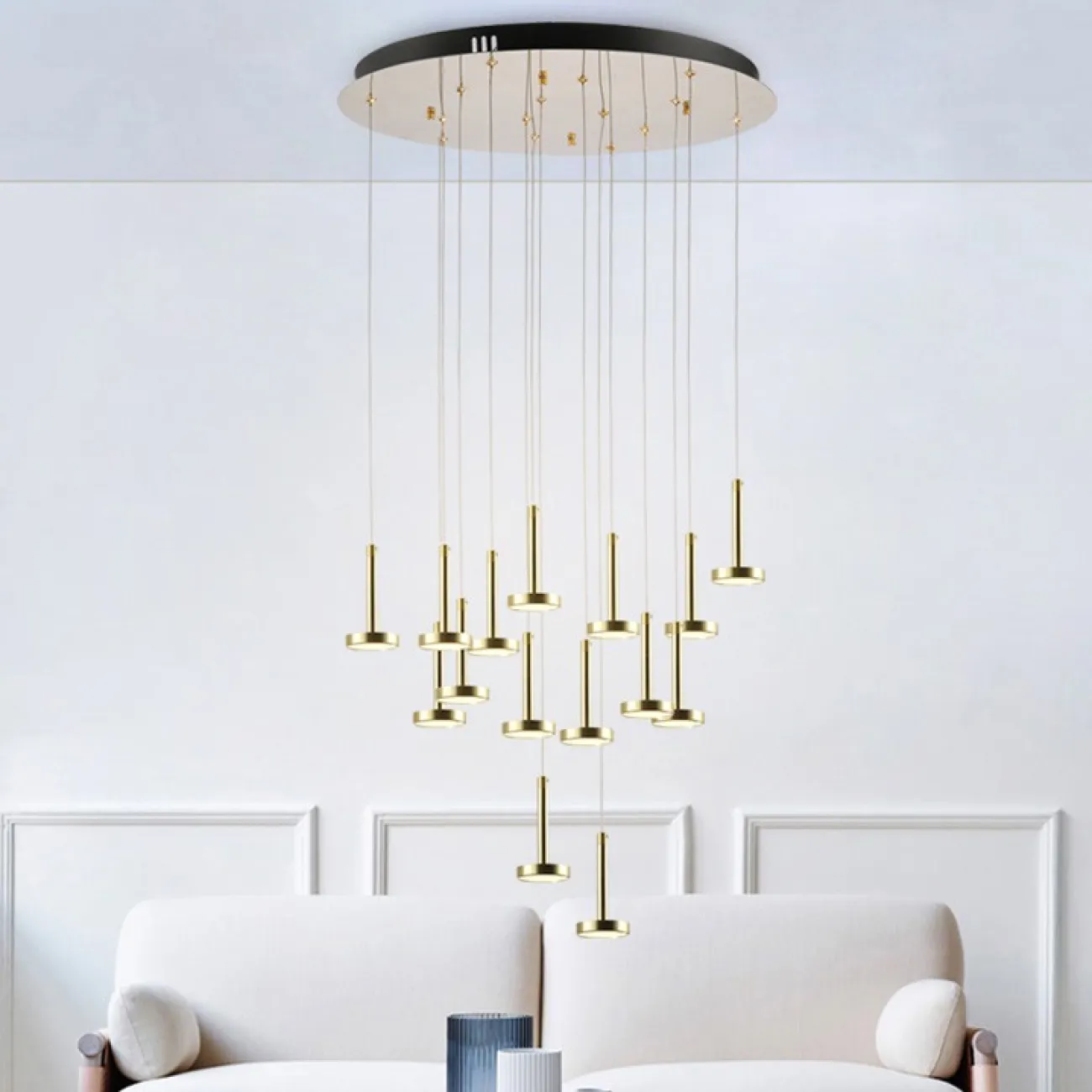 Подвесной светильник PIN 16 диск от ImperiumLoft