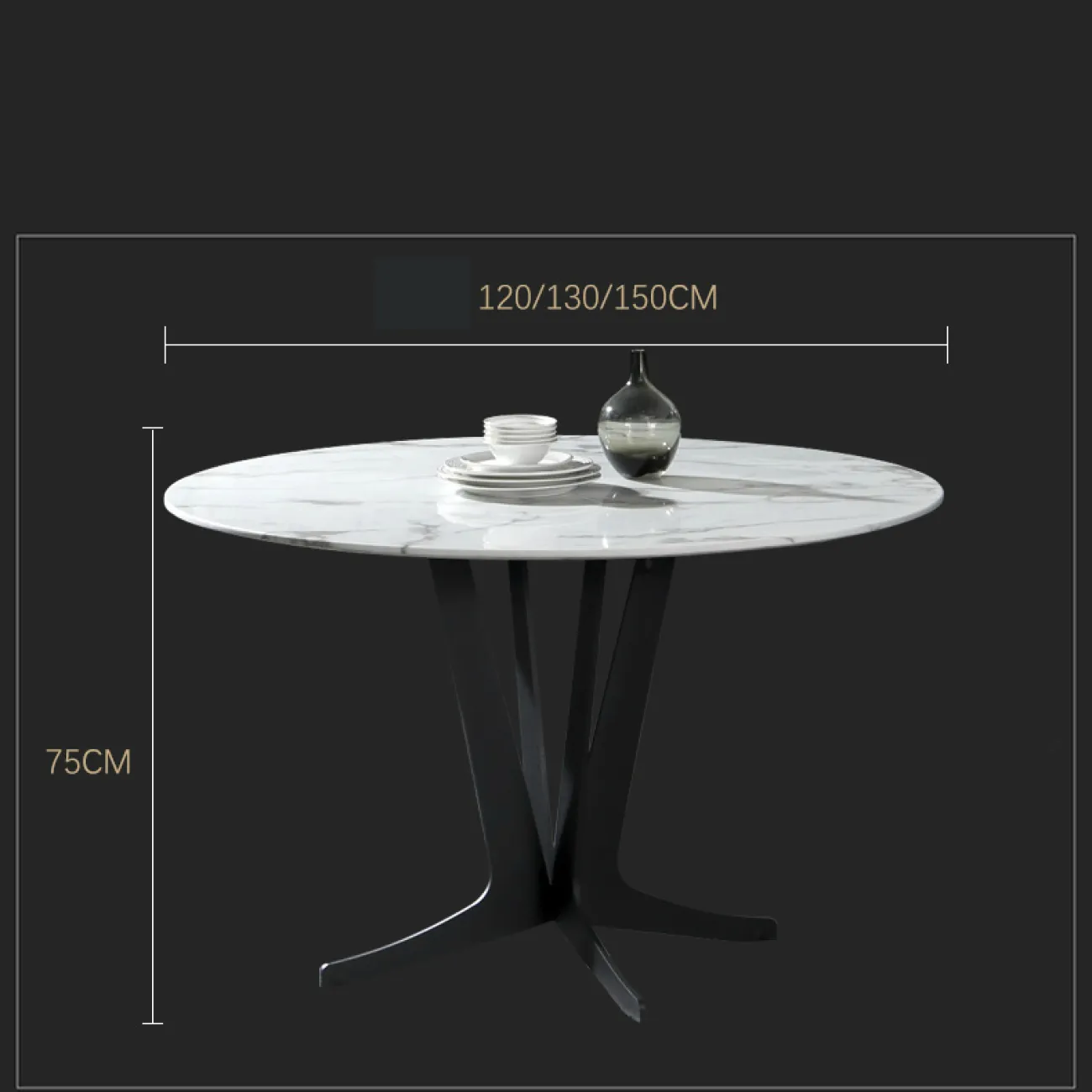 Дизайнерский обеденный стол LaLume-AZ00359