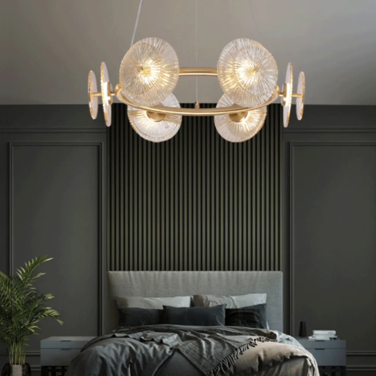 Подвесная люстра AGAPI CH от ImperiumLoft