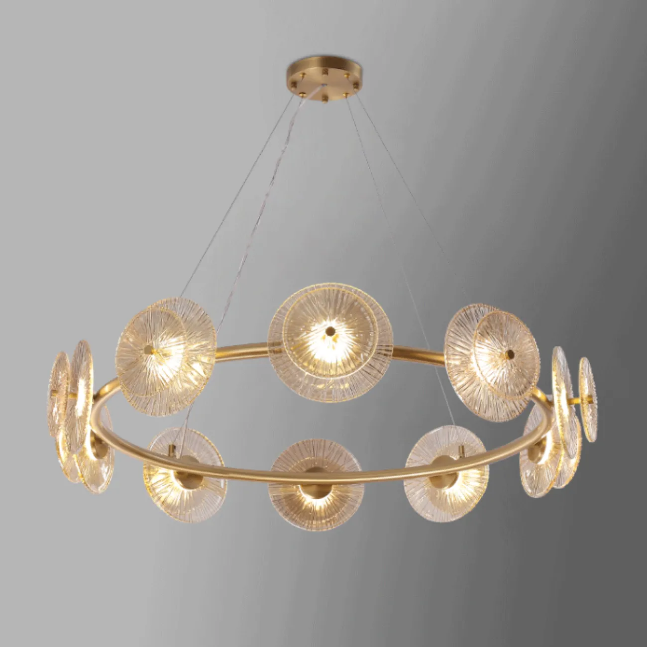 Подвесная люстра AGAPI CH от ImperiumLoft