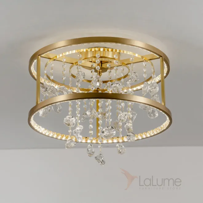 Потолочная люстра PANDORA D50 Transparent от ImperiumLoft