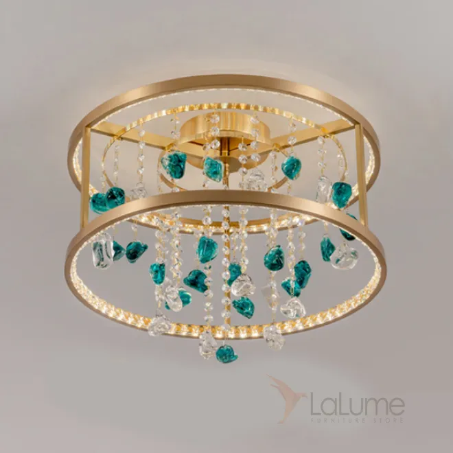 Потолочная люстра PANDORA D50 Turquoise от ImperiumLoft