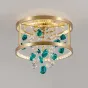 Потолочная люстра PANDORA D30 Turquoise от ImperiumLoft