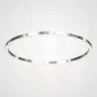 Люстра Light Ring Horizontal D150 Хром от ImperiumLoft