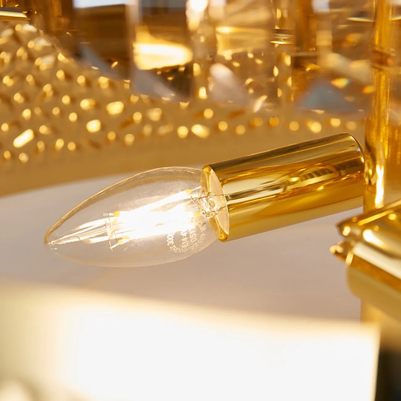 Подвесная люстра ROXANA D45 Brass от ImperiumLoft