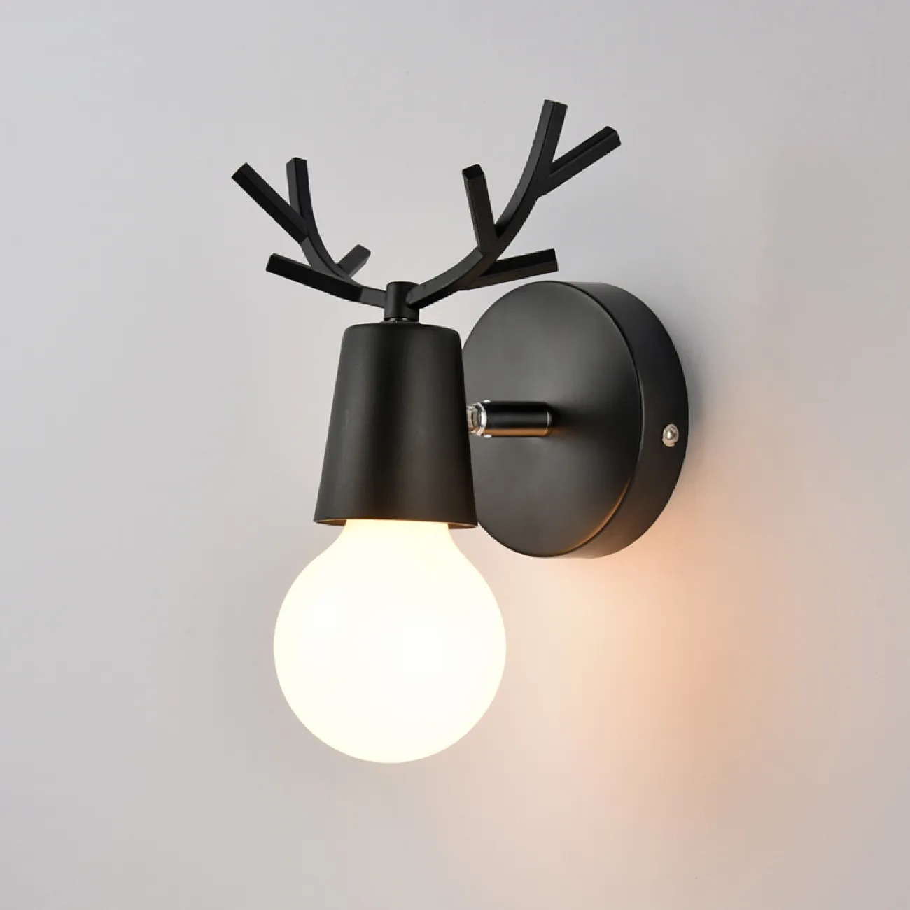 Бра с рожками DEER A Black от ImperiumLoft Бра с рожками DEER A Black от ImperiumLoft