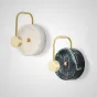 Светодиодное бра из мрамора GOTTBY Белый Зеленый