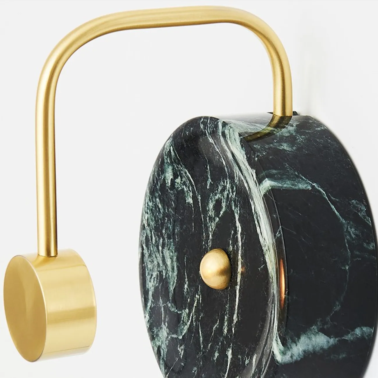 Светодиодное бра из мрамора GOTTBY Белый Зеленый