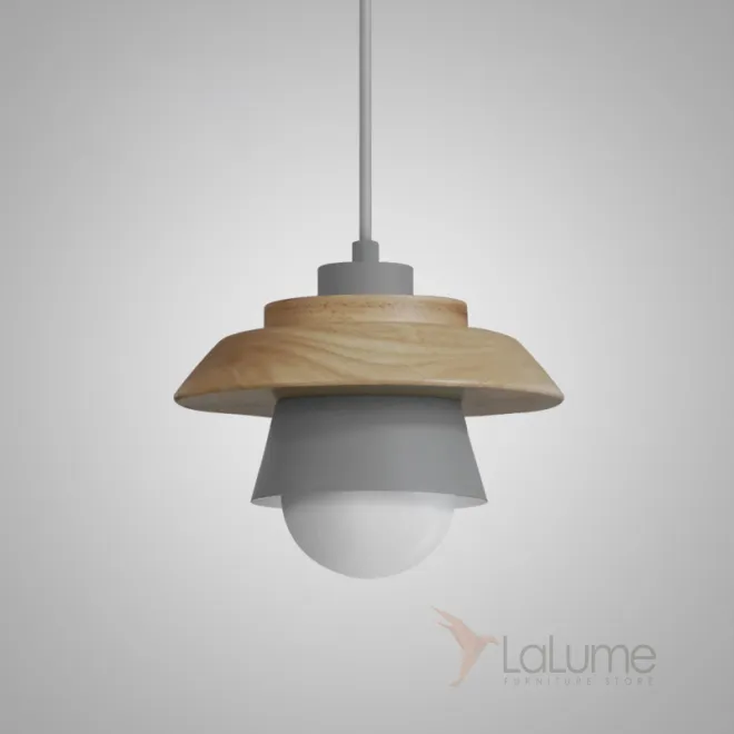 Подвесной светильник ECO Серый от ImperiumLoft