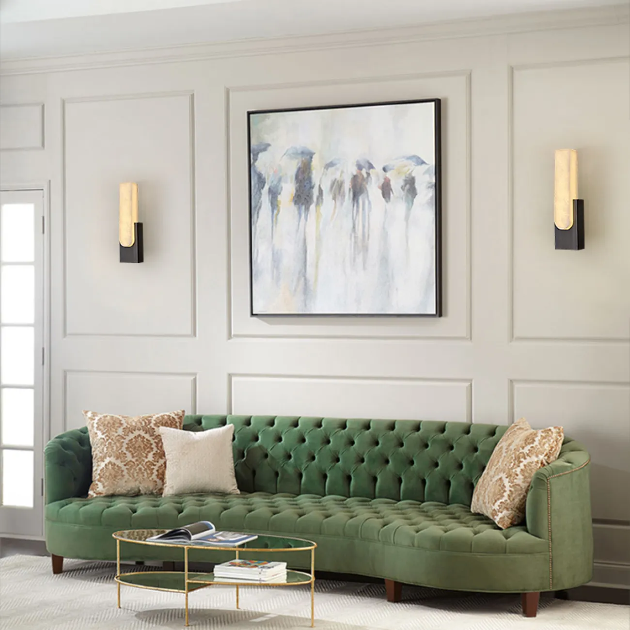 Настенный светильник MIRCA B Bronze от ImperiumLoft