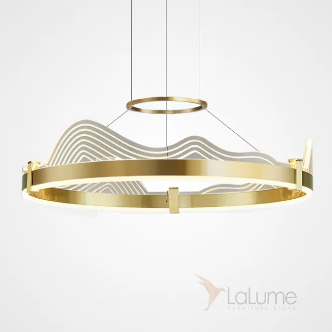 Подвесная люстра DIGNITY D80 Brass от ImperiumLoft