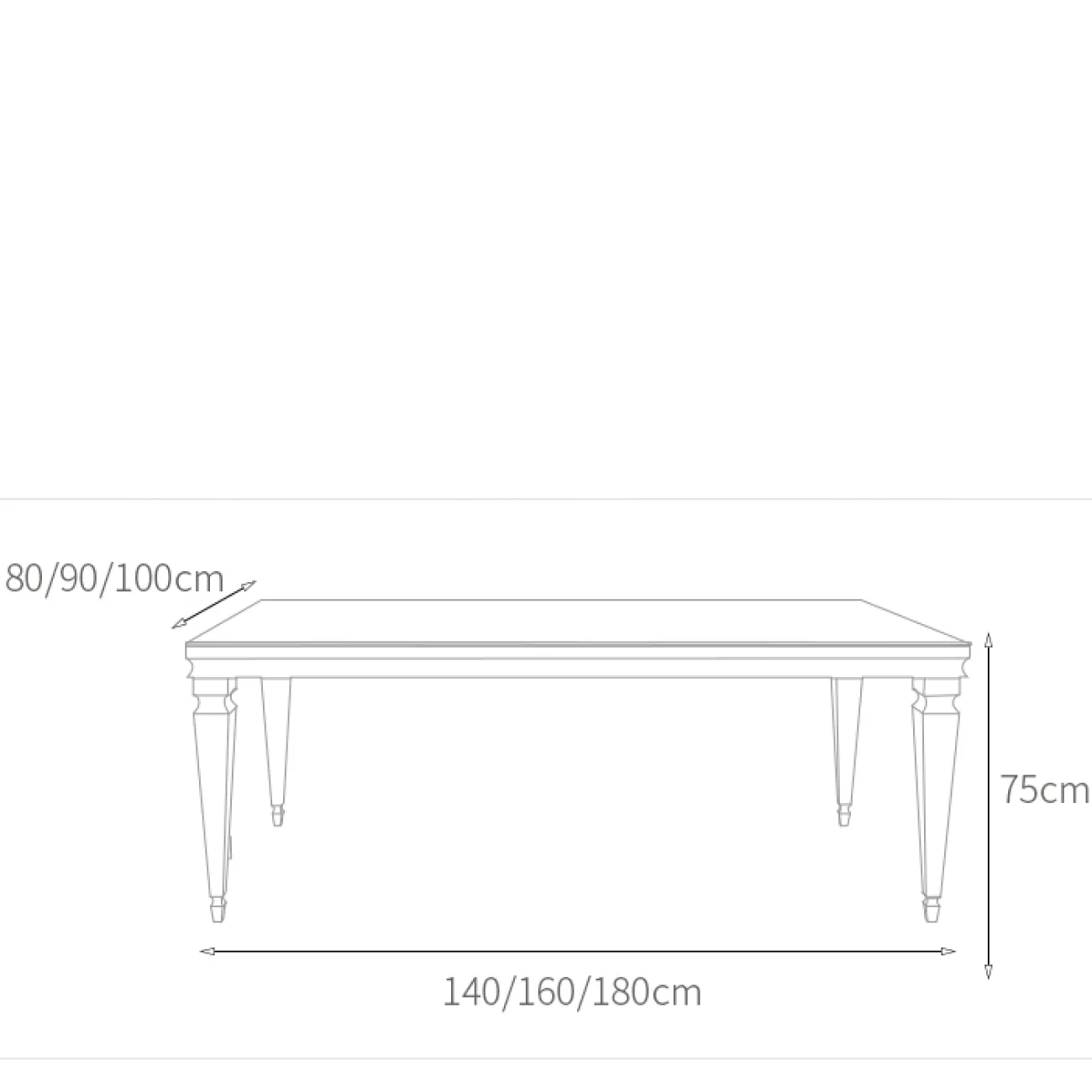 Дизайнерский обеденный стол LaLume-AZ00320