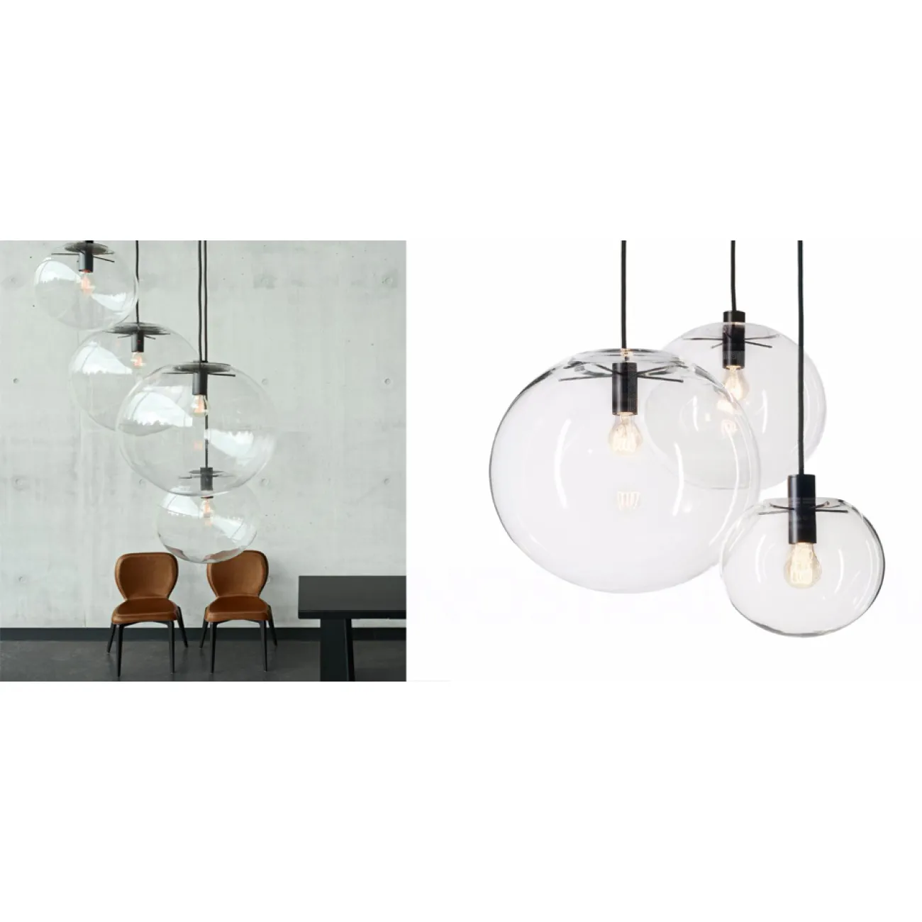 Подвесной светильник Selene Glass Ball Ceiling Lights D15 от ImperiumLoft Подвесной светильник Selene Glass Ball Ceiling Lights D15 от ImperiumLoft