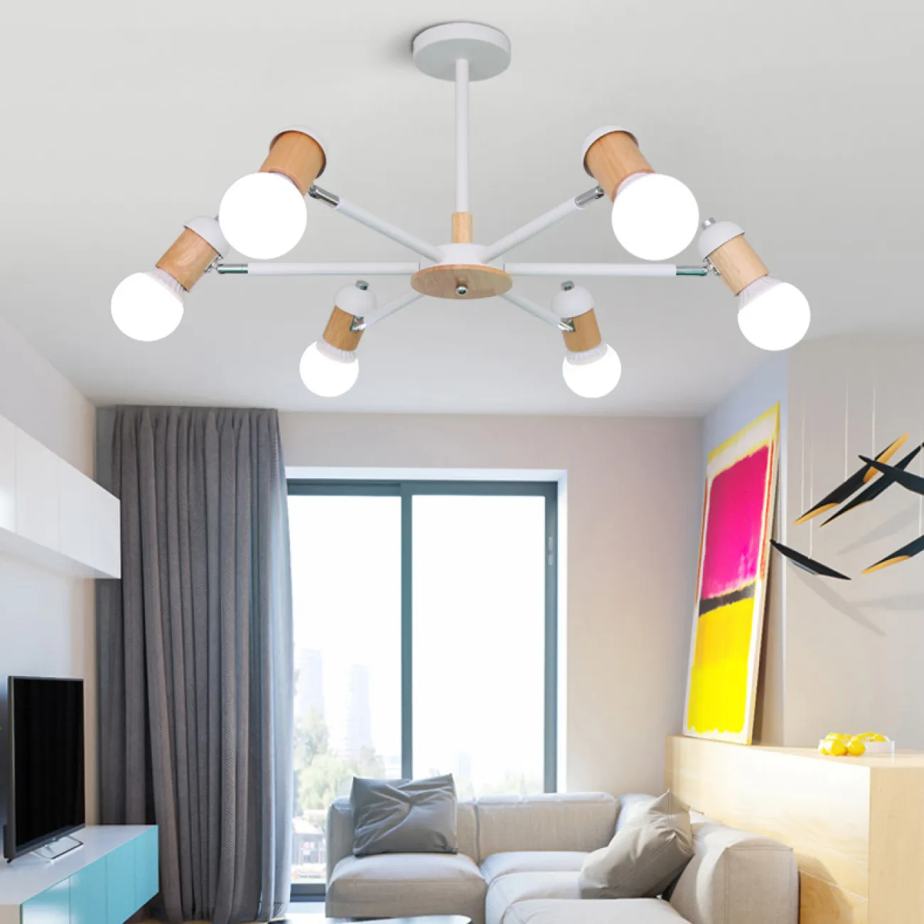 Люстра на штанге MERE от ImperiumLoft