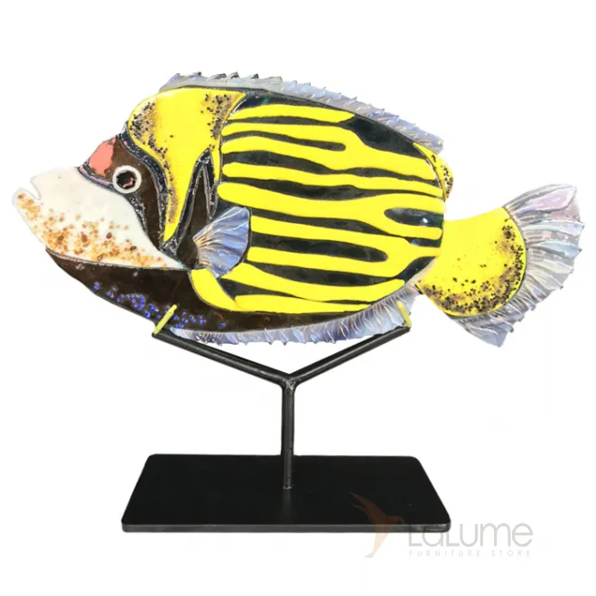 Статуэтка на подставке Yellow Fish