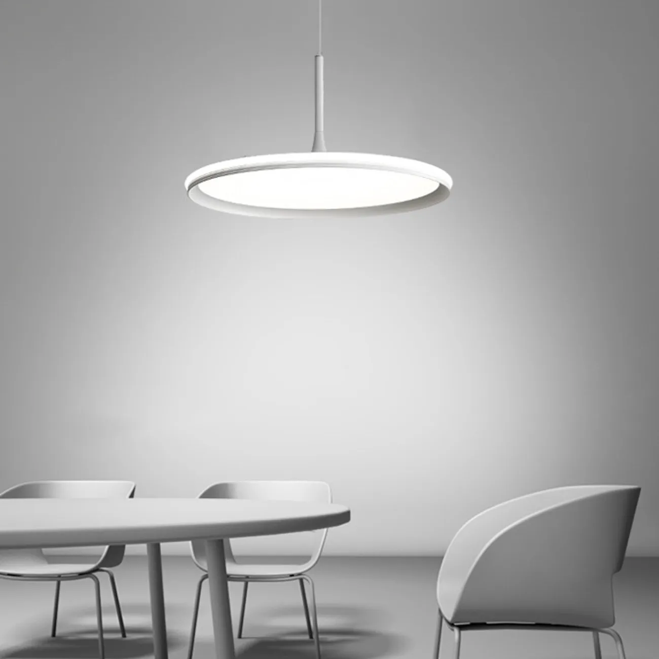 Подвесной светильник DANIKA D40 Black Трехцветный свет от ImperiumLoft