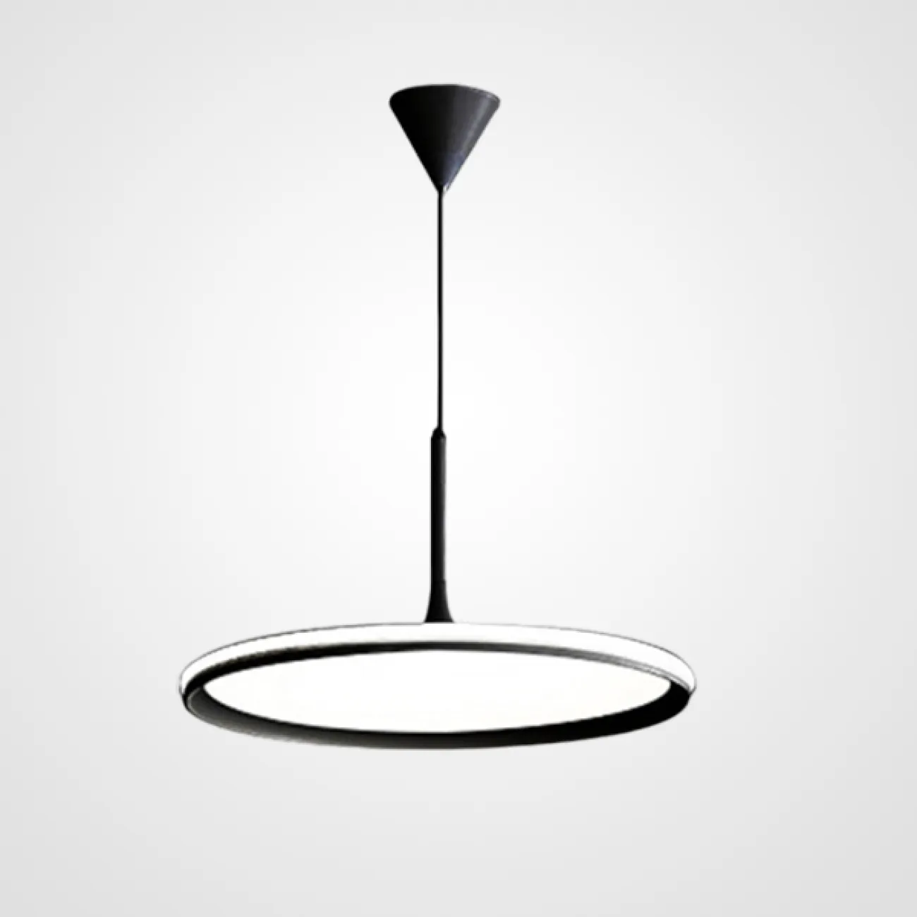 Подвесной светильник DANIKA D40 Black Трехцветный свет от ImperiumLoft