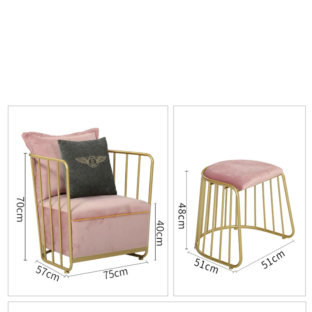 Дизайнерское кресло LaLume-KK00153