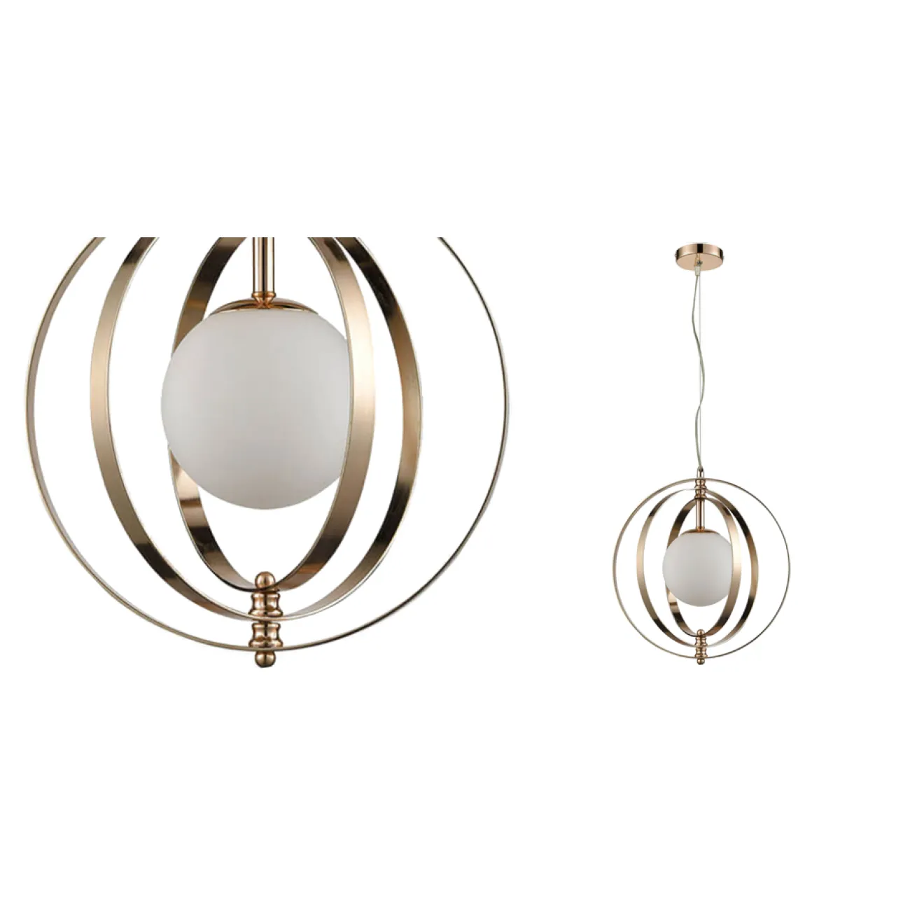 Светильник Satellite Three Rings Gold