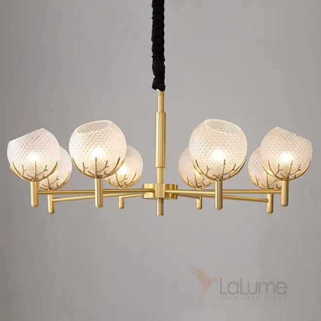 Подвесная люстра CHLOE L8 от ImperiumLoft