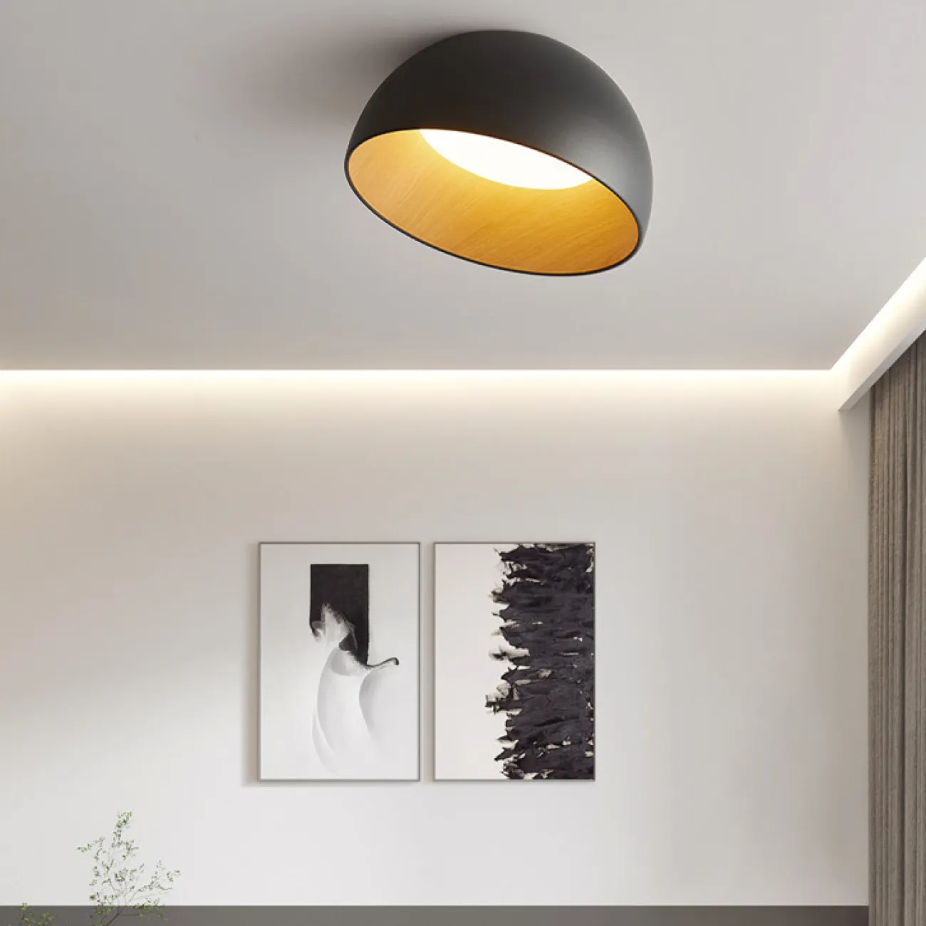 Потолочный светильник NORDA B White Трехцветный свет от ImperiumLoft