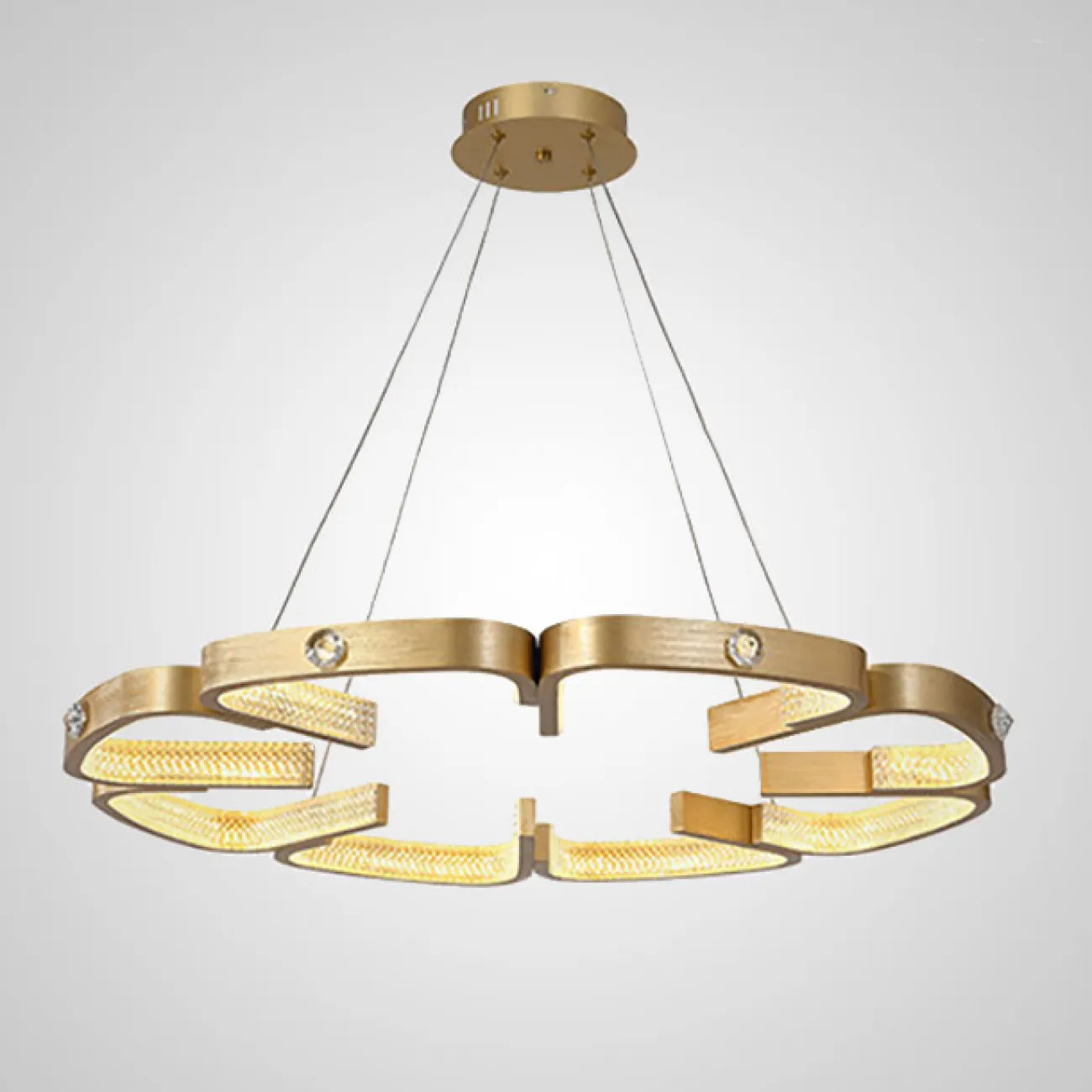 Подвесная люстра BRENDA D65 D95  Bronze от ImperiumLoft