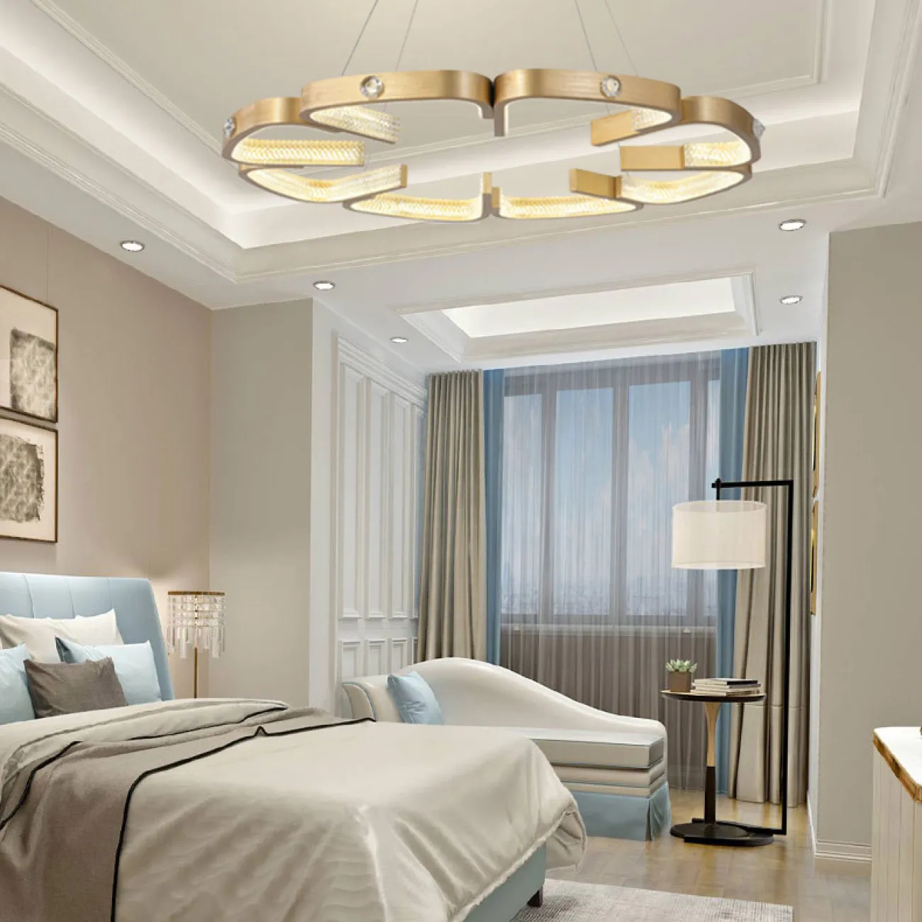 Подвесная люстра BRENDA D65 Bronze от ImperiumLoft