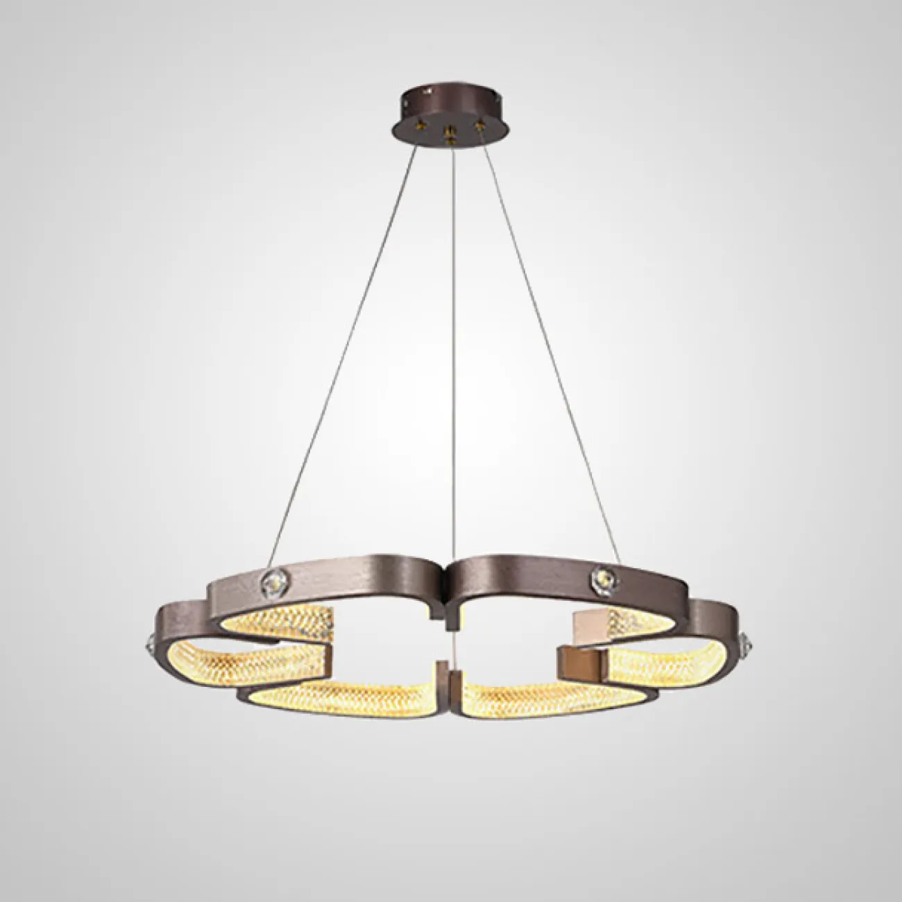 Подвесная люстра BRENDA D65 Brass от ImperiumLoft