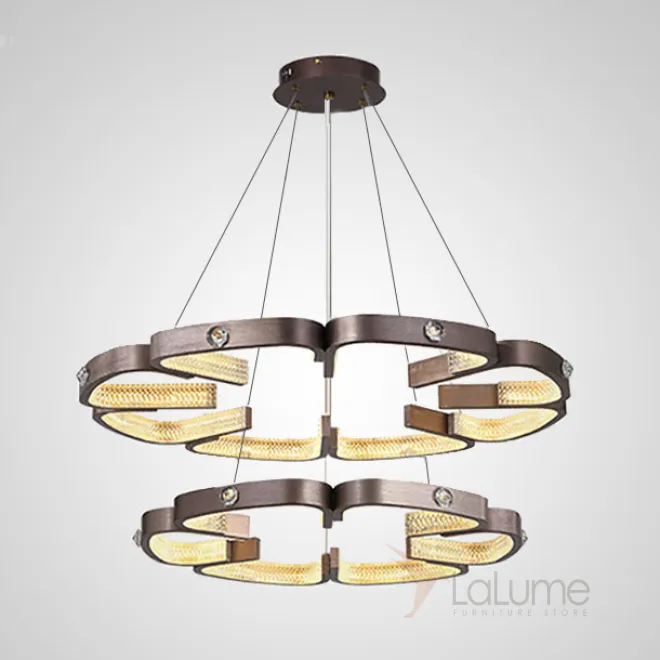 Подвесная люстра BRENDA D65 D95  Bronze от ImperiumLoft