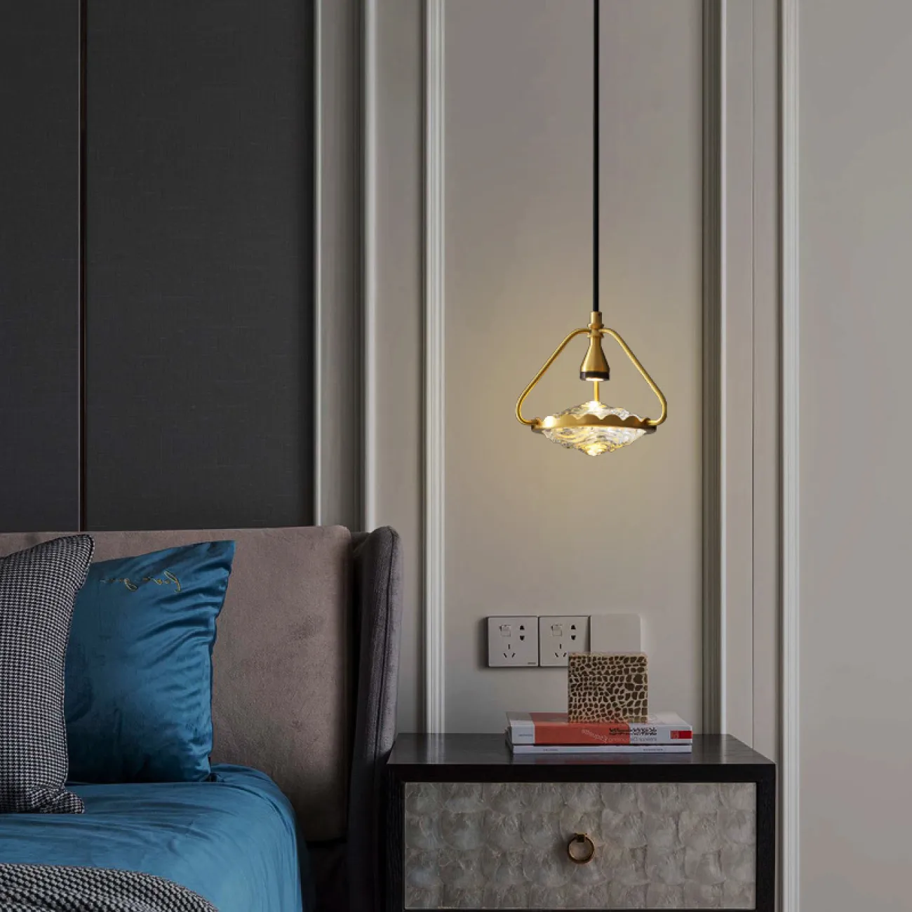 Подвесной светильник BLISS brass от ImperiumLoft