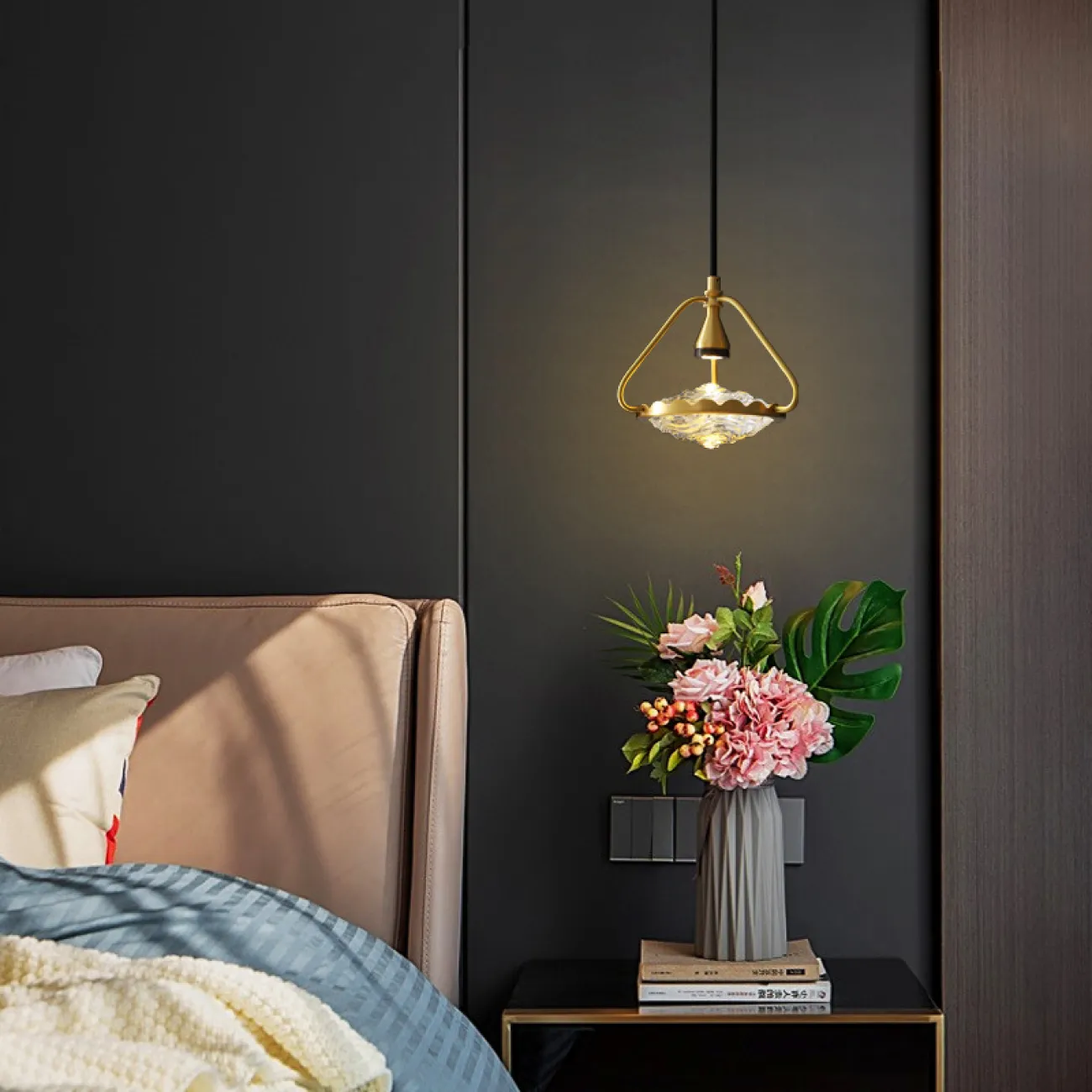 Подвесной светильник BLISS brass от ImperiumLoft