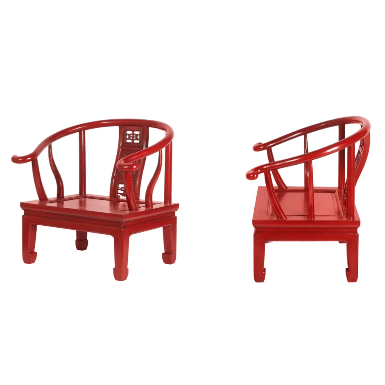 Кресло для медитации Chinese Armchair Red от LaLume Кресло для медитации Chinese Armchair Red от LaLume