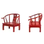 Кресло для медитации Chinese Armchair Red от LaLume
