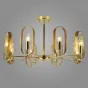 Люстра Defense Oval Gold