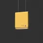 Светодиодный подвесной светильник BOOK 2 H20*17 Yellow от ImperiumLoft