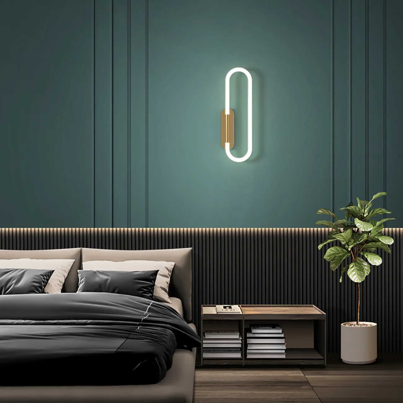 Настенный светильник SPLIT H32 Left от ImperiumLoft