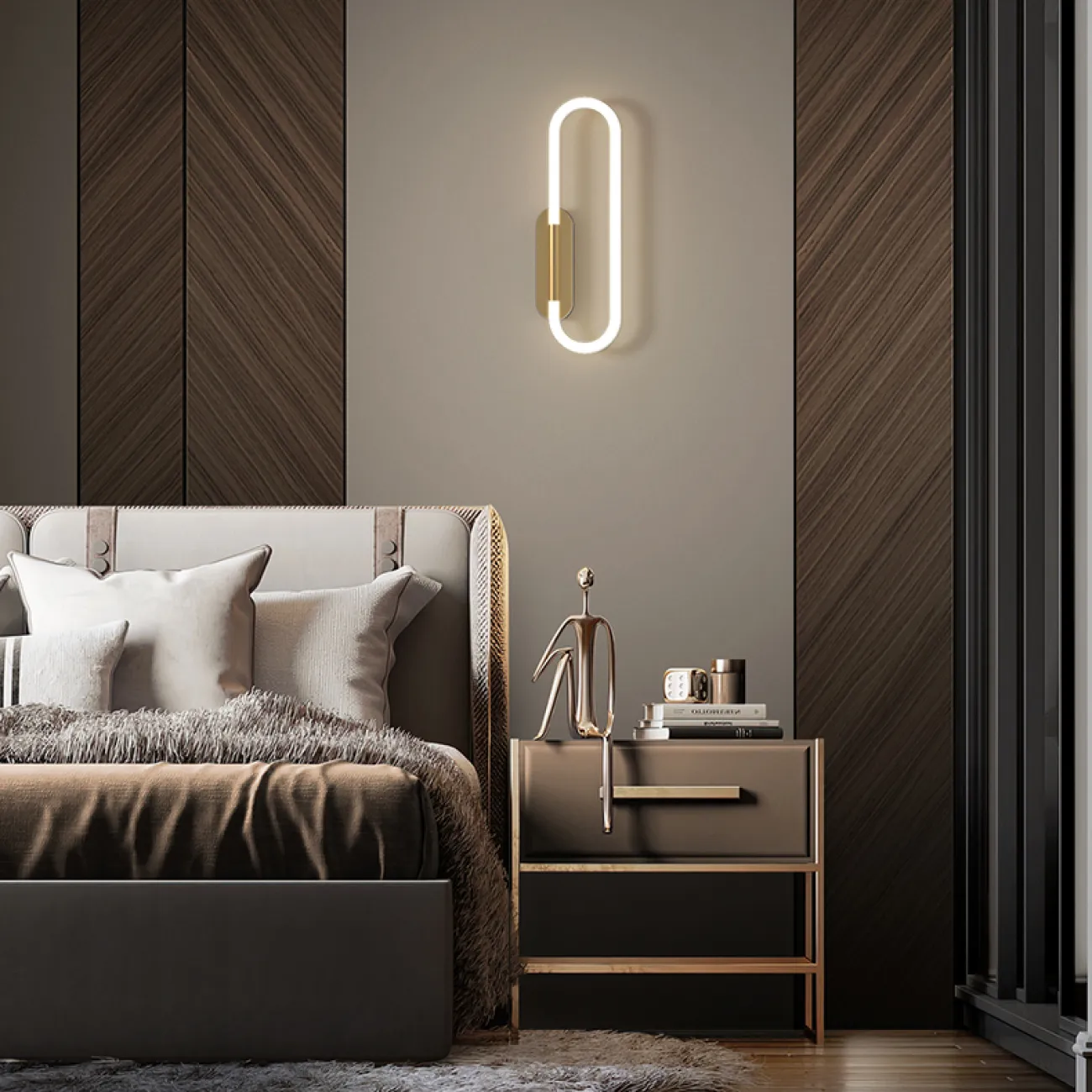 Настенный светильник SPLIT H32 Left от ImperiumLoft