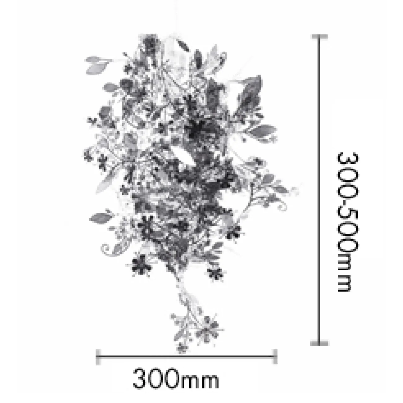 Подвесной светильник Garland Light Silver от ImperiumLoft Подвесной светильник Garland Light Silver от ImperiumLoft