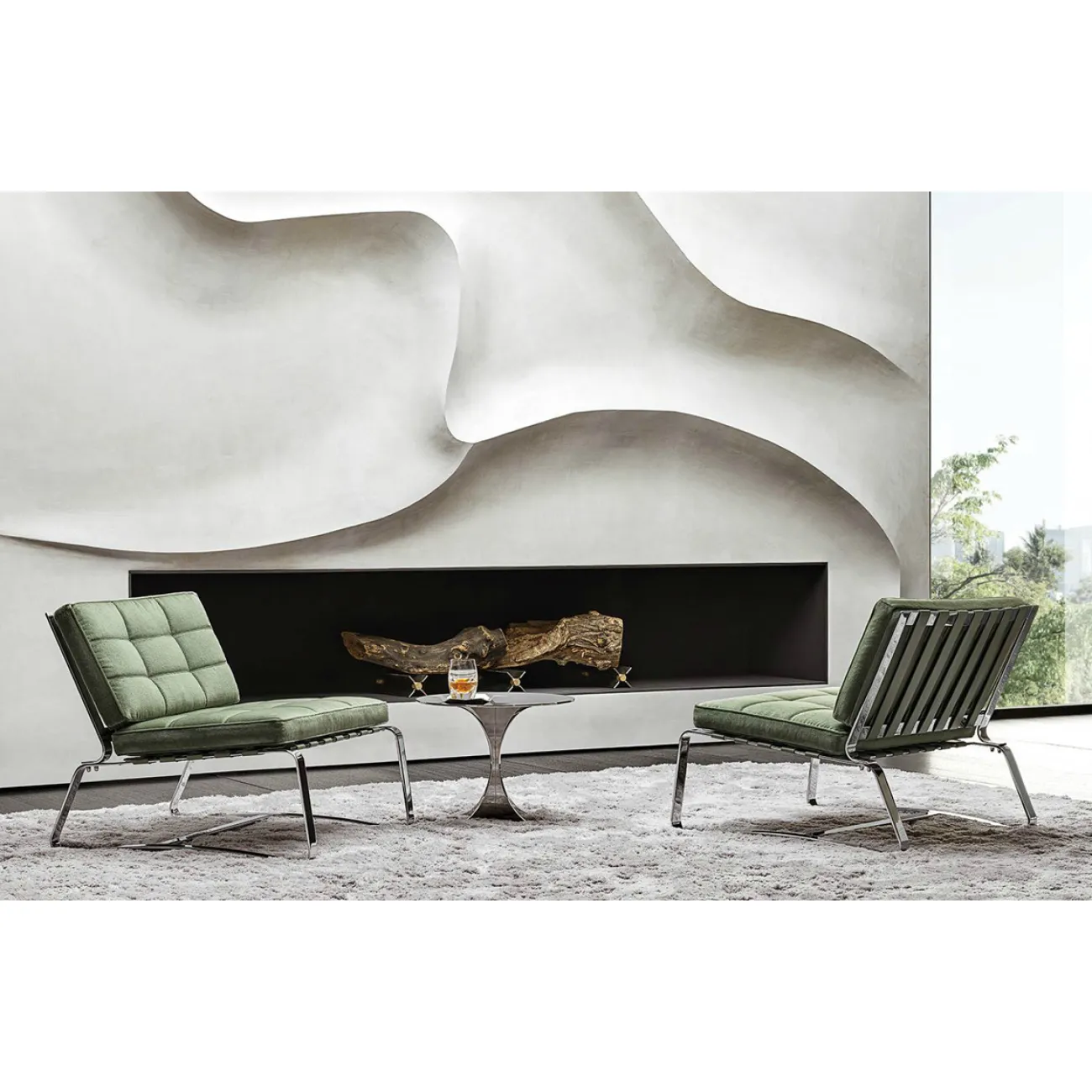 Дизайнерский журнальный столик LaLume-AP00250