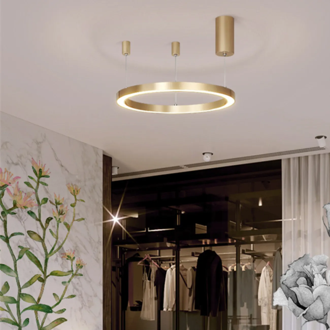 Подвесная люстра CRUISE ONE D40 от ImperiumLoft Подвесная люстра CRUISE ONE D40 от ImperiumLoft