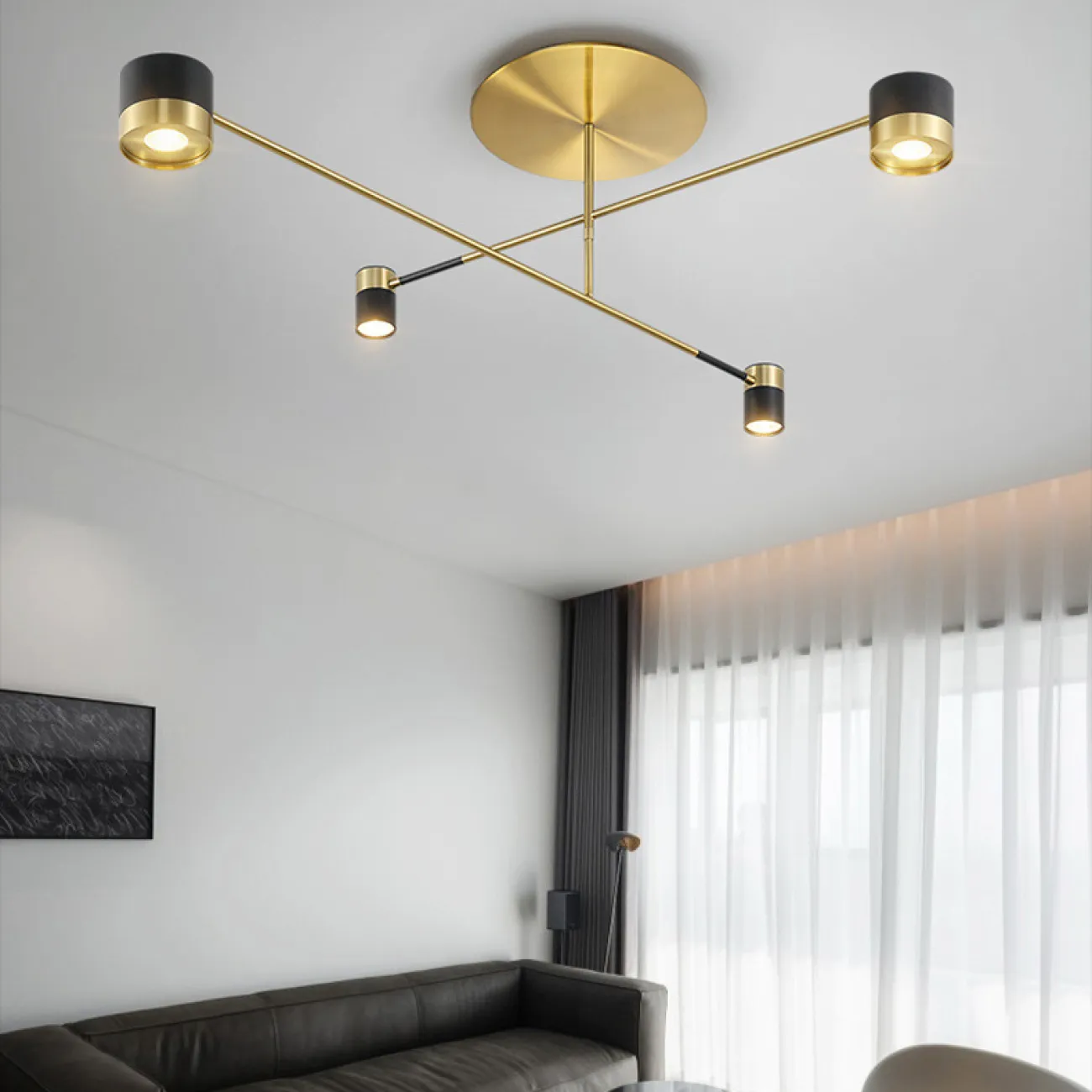 Потолочный светильник BITTEN L4 от ImperiumLoft