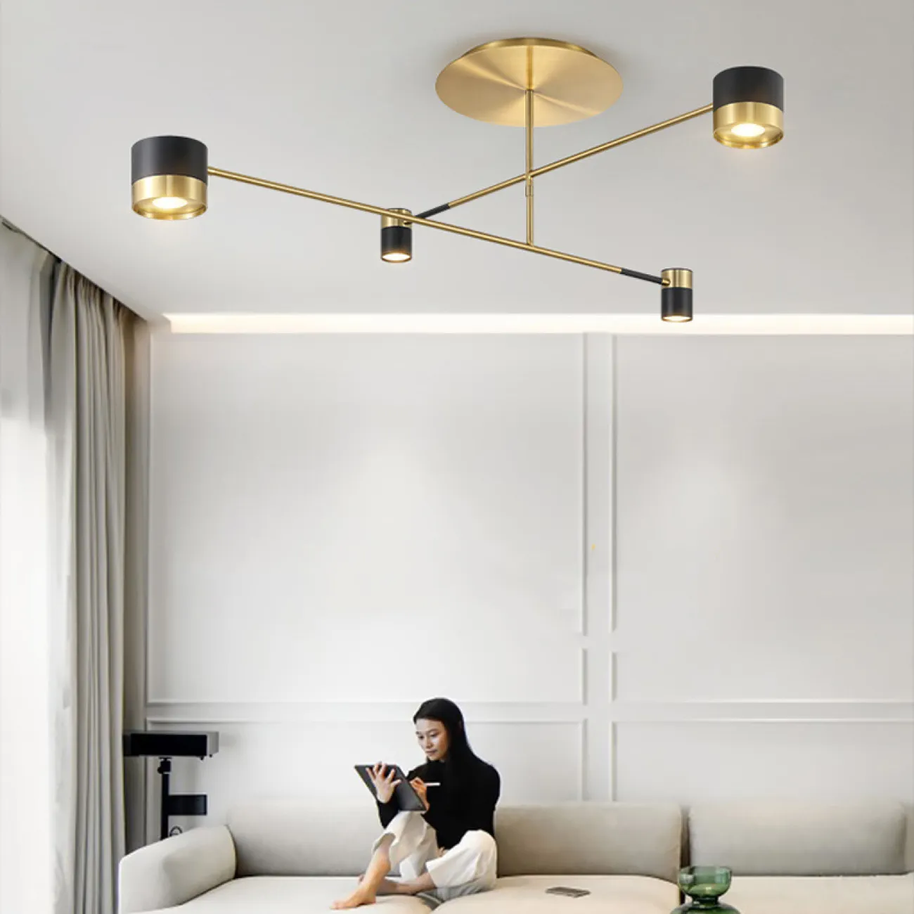 Потолочный светильник BITTEN L4 от ImperiumLoft