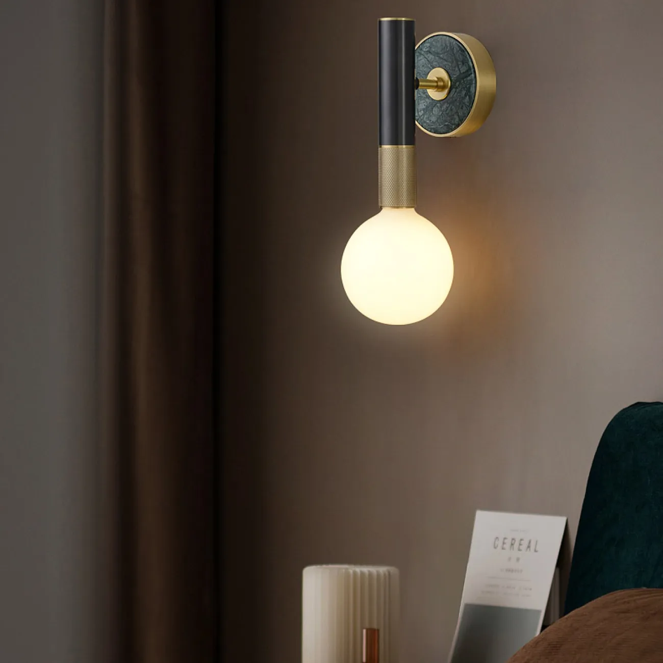 Настенный светильник WESTON Green от ImperiumLoft