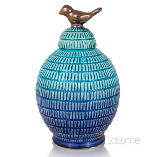 Декоративная банка с крышкой Charlotte от LaLume