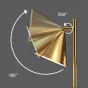 Настольная лампа RIGEL TAB Brass от ImperiumLoft