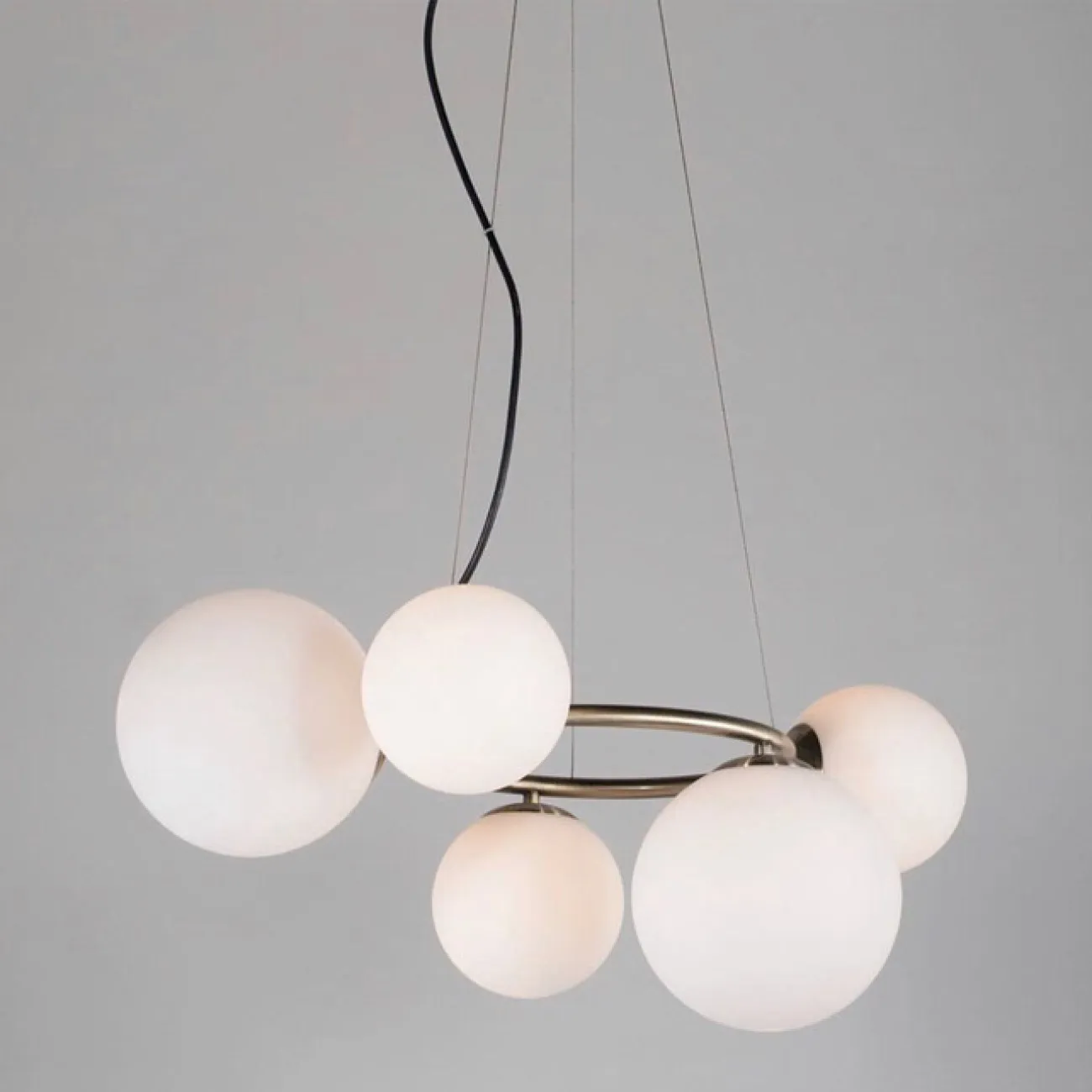 Подвесной светильник POLDI L9 Black от ImperiumLoft