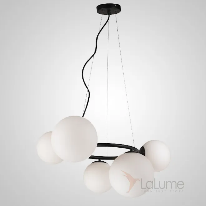 Подвесной светильник POLDI L5 Black от ImperiumLoft