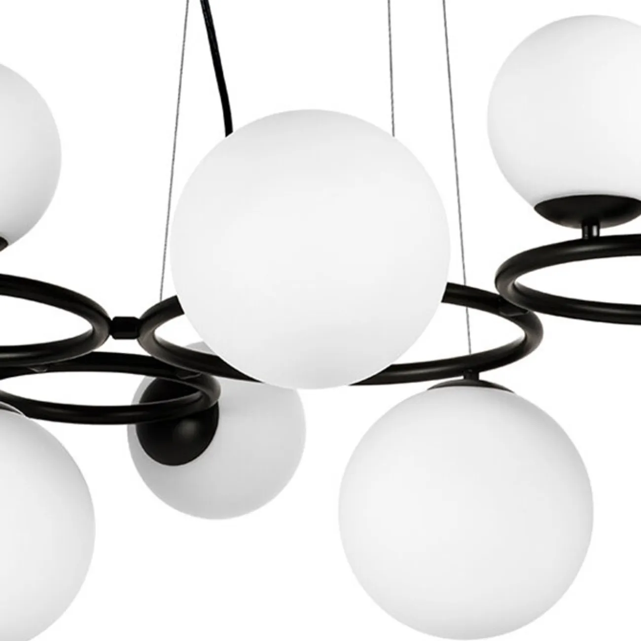 Подвесной светильник POLDI L9 Black от ImperiumLoft