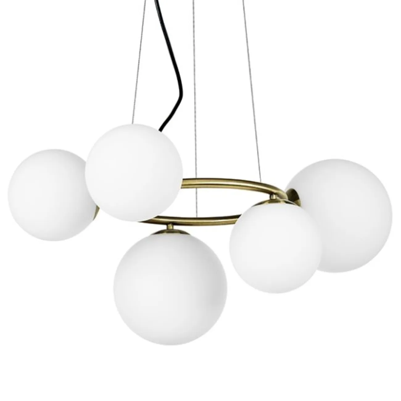 Подвесной светильник POLDI L9 Black от ImperiumLoft