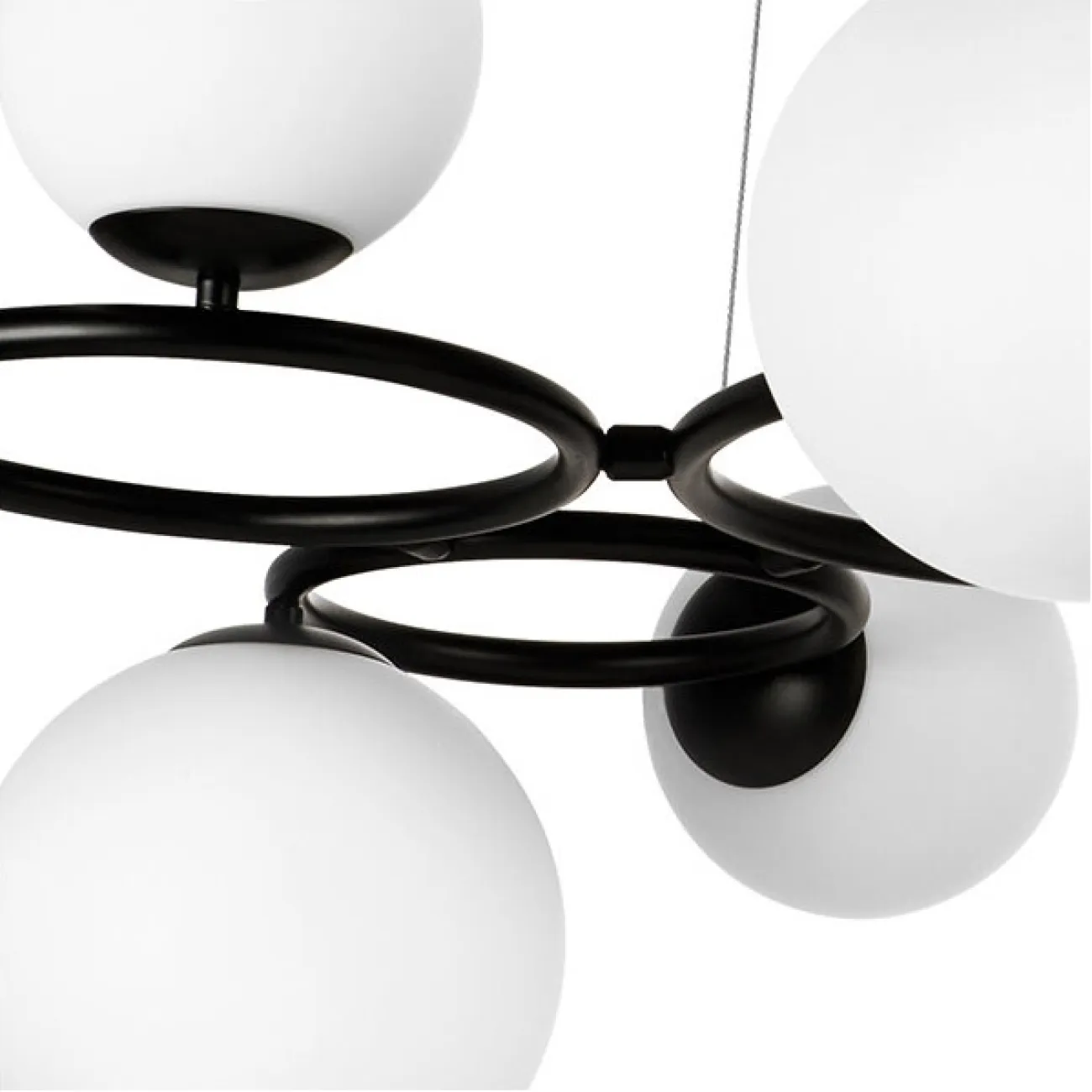 Подвесной светильник POLDI L9 Black от ImperiumLoft